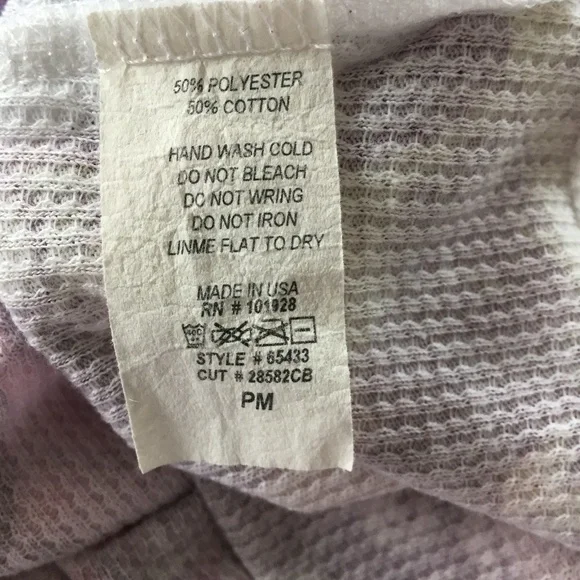 Light Thermal Weave Long Sleeve Top PM - Picture 12 of 12